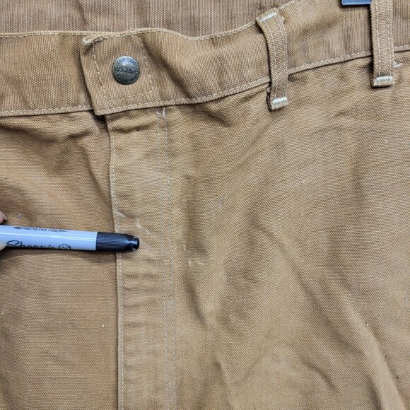 Vintage Carhartt Canvas Brush/Briar/Bird Pants Men's 44x30 1989 USA Union Made - Picture 9 of 9